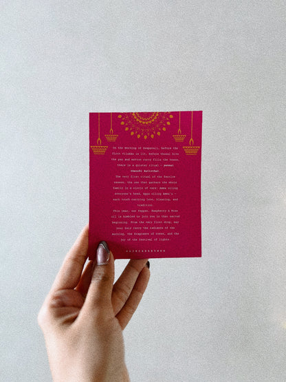 Deepavali Special: Pepper, Raspberry &amp; Rose