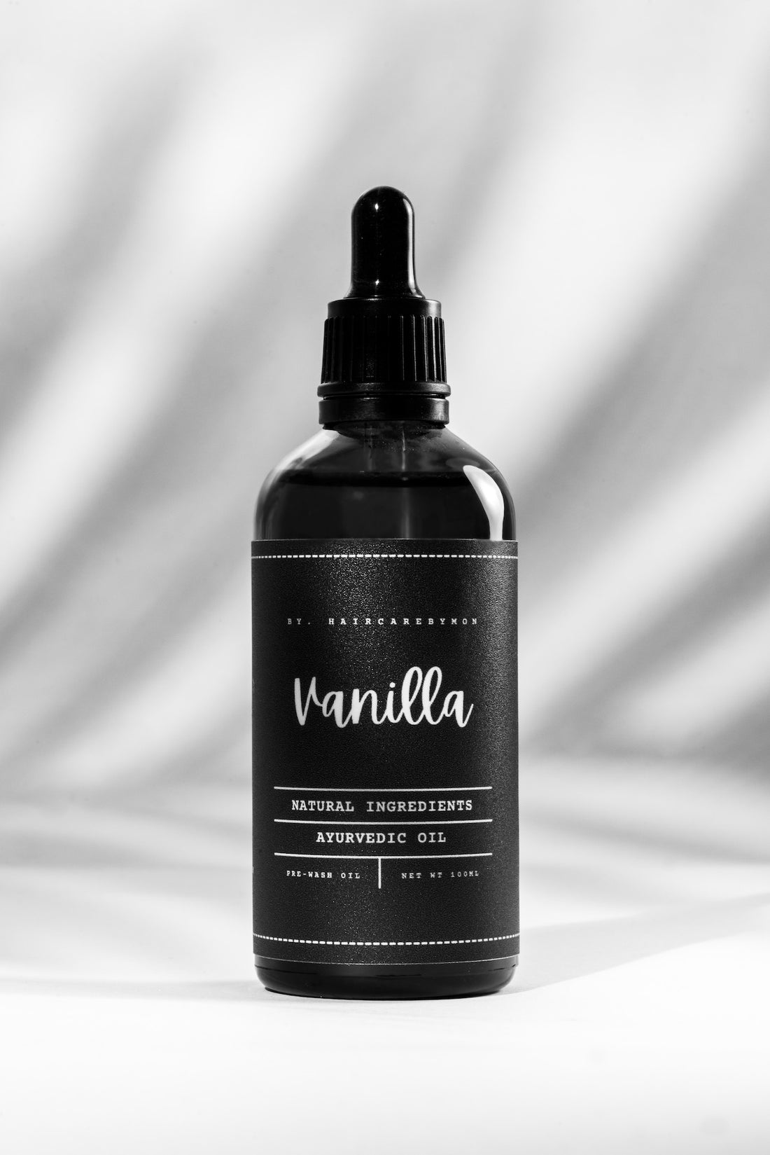 100ml Vanilla Ayurvedic Hair &amp; Body Oil bottle