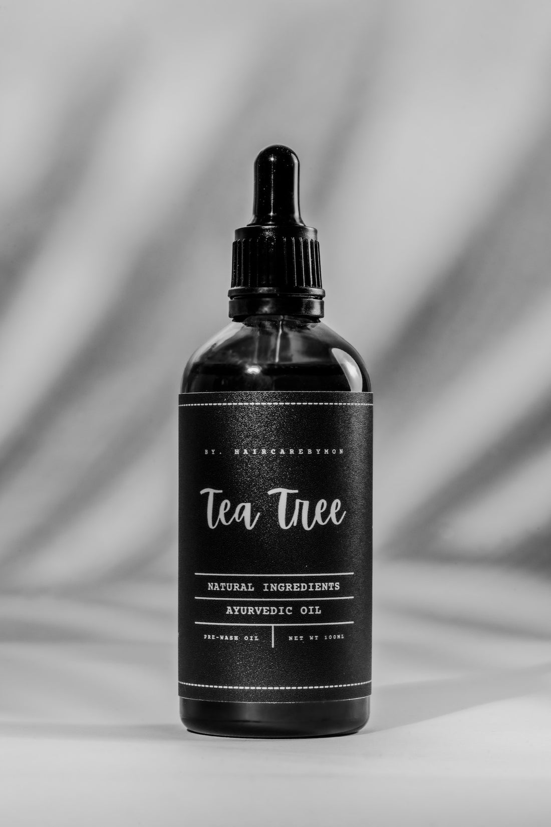 100ml Tea Tree Ayurvedic hair &amp; body oil bottle