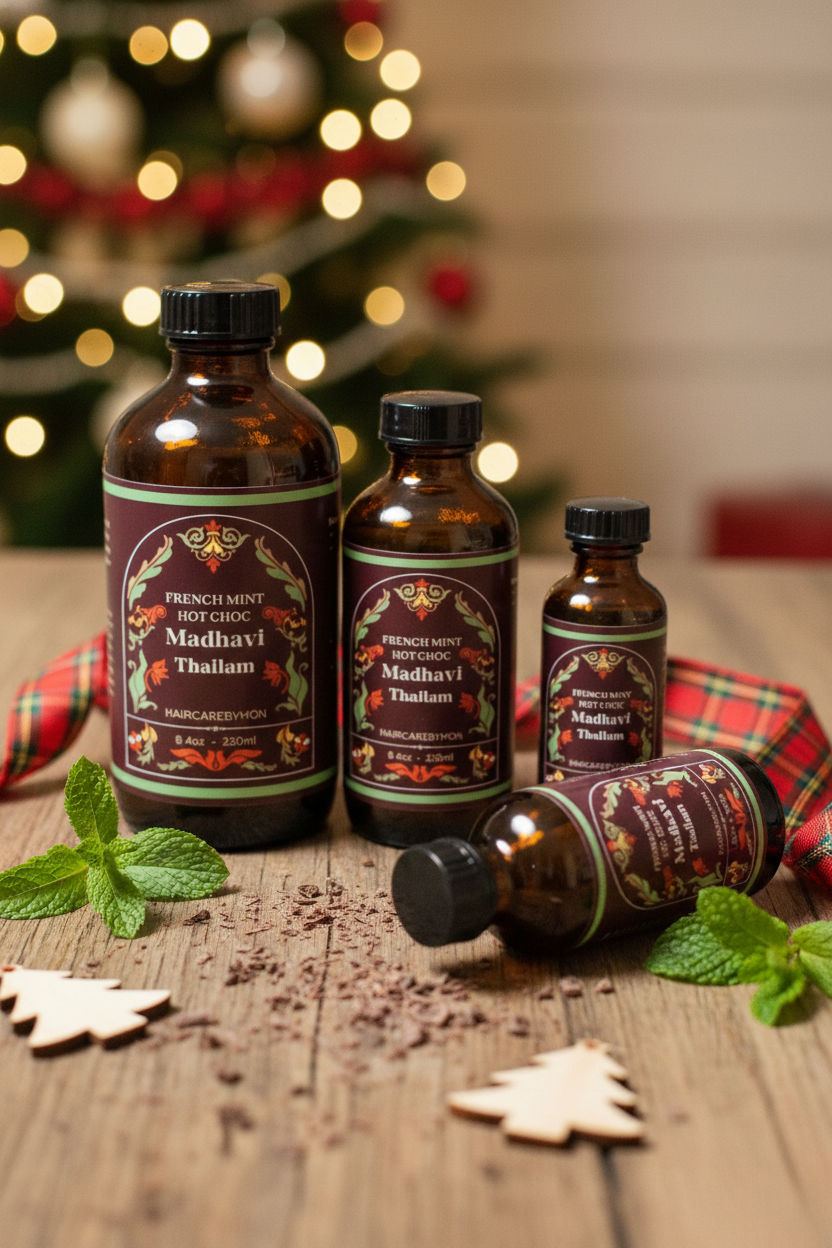 French Mint Hot Choc (Madhavi Thailam)