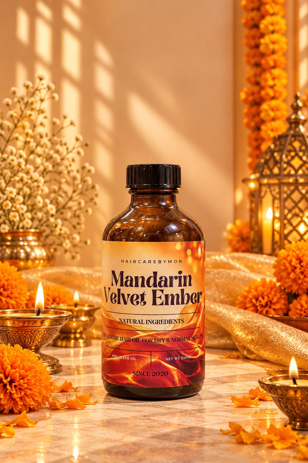 Deepavali Special: Mandarin Velvet Ember Mon&