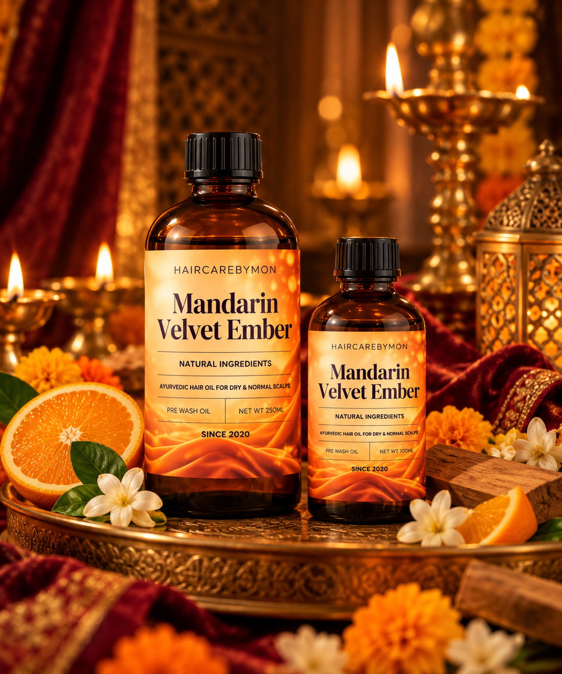 Deepavali Special: Mandarin Velvet Ember Mon&